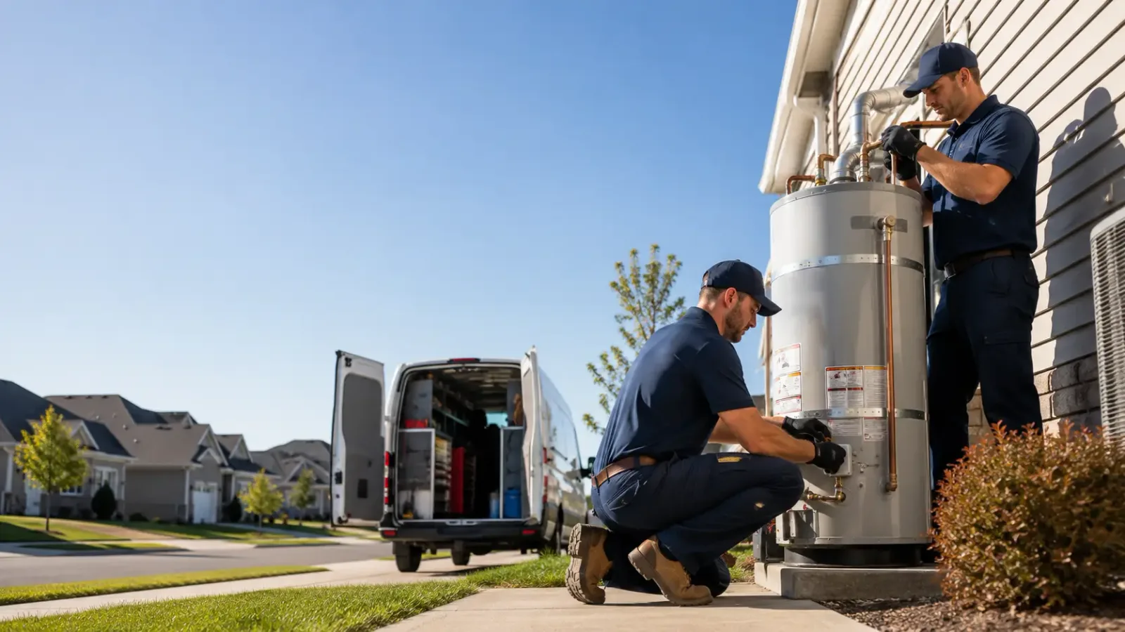 Water Heater Installation in Woodbury, MN
